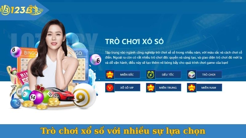 Trò chơi xổ số với nhiều sự lựa chọn