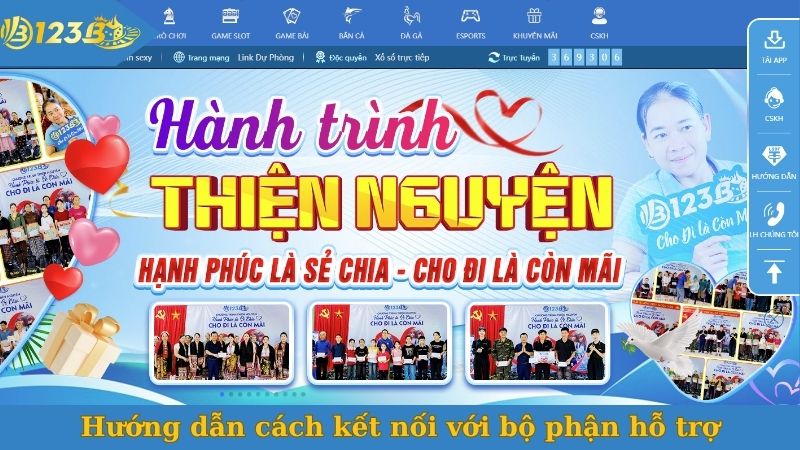 Hướng dẫn cách kết nối với bộ phận hỗ trợ